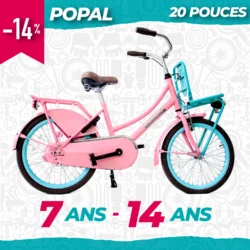 Popal Daily Dutch Basic Rose Vert 20 pouces 7 ans 14 ans