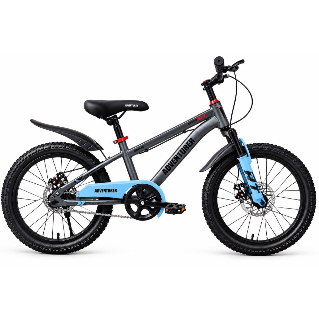 Vélo Enfant 20 Pouces ADVENTURE – Freins à Disque & Fourche Suspendue